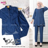 Dhistia JEANS SET | Jeans Suit | Jeans Long Dress | Jeans Long Dress