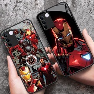 DK-21 Iron Man HD Glass Casing for VIVO V27E V29 V30 V23 Y200E T3 Y100 V27 V29E V23E Y200 Lite Pro