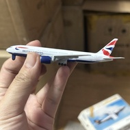 Ready Stock 1: 600 British b777-200 Alloy Airplane Model 5-8cm Model Machine Packaging General