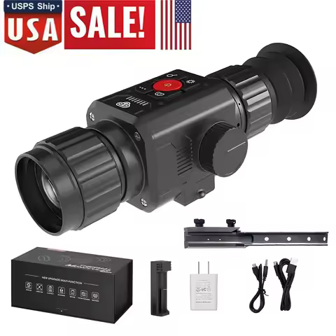Thermal Imager GR235 Infrared Night Vision Aiming for Hunting Outdoor Adjustable Focus Infrared Ther