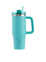 TORA แก้วน้ำสุญญากาศ 900ml พร้อมหลอดดูด แก้วเก็บอุณหภูมิ แก้วสแตนเลส พกพาสะดวก