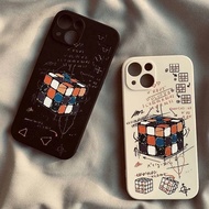 Rubik's Cube Algorithm Math Phone Case For iPhone 17 16 15 11 12 14 13 Pro Max Mini XS X XR 7 Plus 1