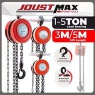 1Ton 2Ton 3Ton 5Ton Heavy Duty Chain Block Lifting 3 Meter 5 Meter HS-type Chain Hoist Rantai Besi