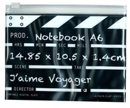 導演拍板筆記簿 A6 - 黑色