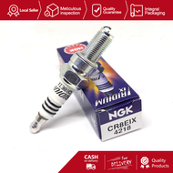 NGK Spark Plug IRIDIUM CR8EIX for CBR 150 R Raider R 150 CARB Sniper 150 MXi YZF R15 YZF R3 NK 400 N