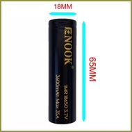 △ ♣ ☾ Enook 18650 battery Genuine 3600 mAh 35A rechargeable battery