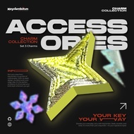 [CHARM SET] SET of 3 Random HEX Charms - Exclusively for Keyrambit Hex - Special Color Version