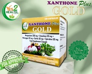 XANTHONE PLUS GOLD Food Supplement Capsule (1 Box: 100 Capsules)