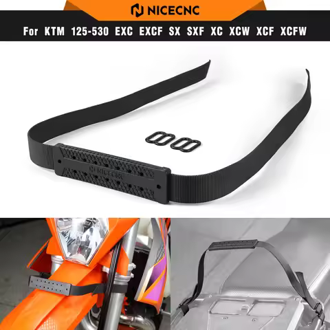 NICECNC 100CM Nylon Lifting Strap For KTM EXC 300 EXCF 350 690 Enduro R SMC R 790 890 DUKE 950 990 1