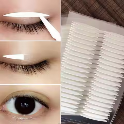 Fox eye tapes Make Up Double Eyelid Tape strips glue make up eyeliner sticker fallen Lace Eye Lift S