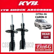 CS KYB NAZA CITRA , KIA CAREN II SHOCK ABSORBER REAR GAS 1SET=2PCS KYB ORIGINAL NEW KAYABA SUSPENSIO