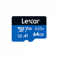LEXAR - MicroSDXC 633X 64GB U3 without SD Adapter