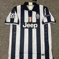 ITALY original 1415 Juve Jersey Retro Champions League Home No. 21 Pierno No. 6 Bogba Short Sleeve i