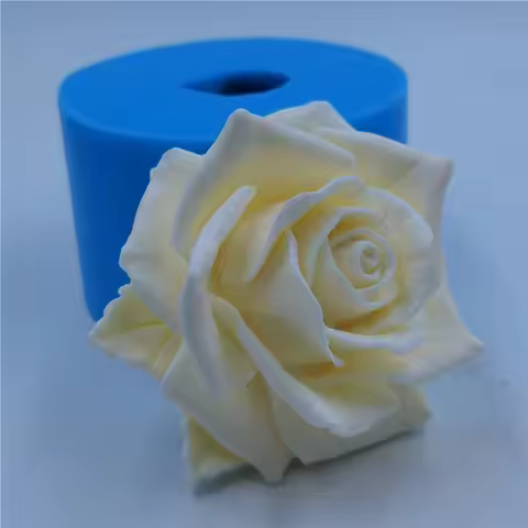 GreatMold 3D Pretty Flower Rose Silicone Mold Bouquet of Roses Soap Molds Epoxy Resin Mold Clay Choc