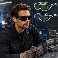 Laser Safety Goggles Auto Darkening Welding Glasses UV IR Protection Cermin Mata Protective