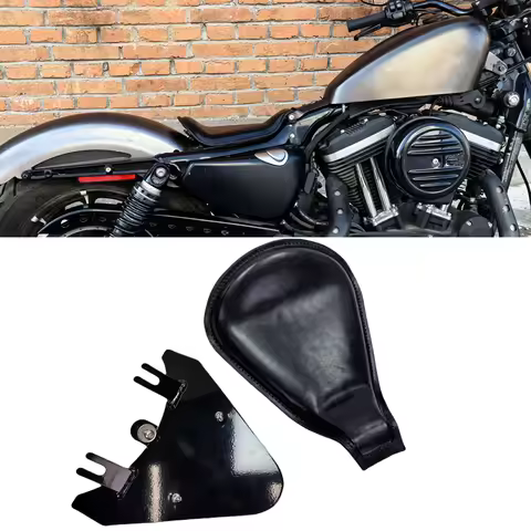 For Harley Davidson Sportster 2010-2022 Motorcycle Solo Seat Cushion Pad Saddle