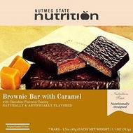 ▶$1 Shop Coupon◀  Nutmeg State Nutrition High Protein Snack Bar / Diet Bars - Brownie Bar With Caram