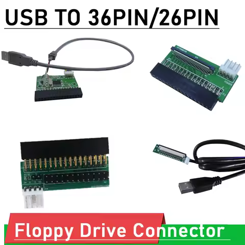 USB TO 34Pin 26pin 1.44MB 3.5" Floppy Drive Connector CABLE Adapter 34P TO 26P USB TO FLOPPY U Disk 