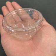 2oz Round Container with Lids (±100pcs）EC E622C Disposable Plastic Pet Food Container / Be