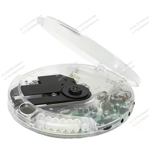 Fully transparent CD player Walkman player Portable album headset USB cable External speaker