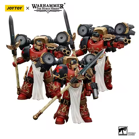 JOYTOY Warhammer 40k 1/18 Action Figures Anime 12.1cm Blood Angels Dawnbreaker Cohort Dawnbreaker Ch