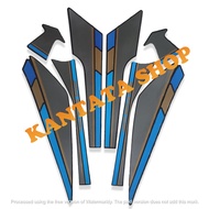 STIKER STRIPING LIS LES BODY MOTOR HONDA GL PRO 1992 & STRIPING MOTOR GL PRO 92 FULL SET