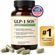GLP-1 SOS™ Digestive Support for Ozempic Wegovy Mounjaro Zepbound Users – Constipation, Sulfur Burps