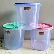 5 Liter Plastic Jar CRACKERS JAR Cake Jar Nastar Jar Cracker Jar Snack Jar