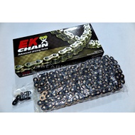 [Bell Motorcycle Boutique] EK Chain 525 120 Mesh SRX2 Black Gold All Oil Seal Imported High Strength