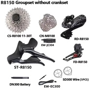 Shimano ULTEGRA R8150 Di2 Rim Brake Electronic Groupset 2x12S R8150 Front Rear Derailleur Cassette D