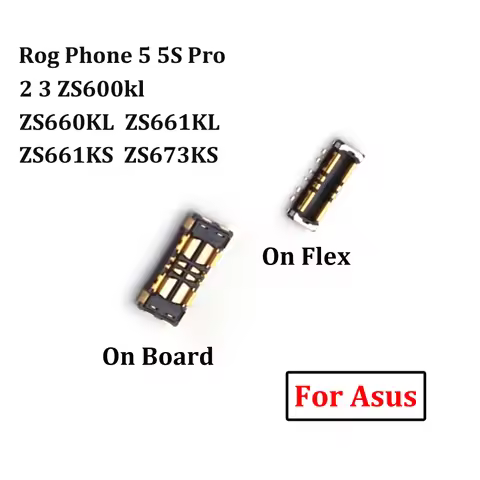 2Pcs For Asus Rog Phone 5 5S Pro 2 3 ZS600kl ZS673KS ZS660KL ZS661KS ZS661KL Board Inner FPC Connect
