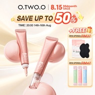 【2.0+ Sunscreen】O.TWO.O 2 In 1 Face Primer Zero Pores Smooth SPF30 Centella Repairing Skin Moisturiz