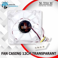 12 Cm Transparent Cpu Casing Fan