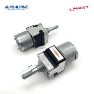 【New arrival】 Alps 50kax2 rk168 series rotary potentiometer dual-unit flat-shaft length: 25mm
