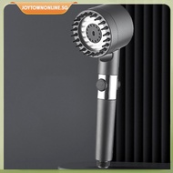 [joytownonline.sg] Handheld Shower Head 4-point Hose Interface High Pressure Showerhead 3 Modes