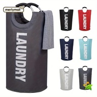 MERLYMALL Extra-Large Laundry Basket, 82L Vertical Waterproof Laundry Basket, Multi-Purpose Foldable
