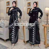 Malay Sequin Tunic Set Trendy Party Dress/ Malay Sequin Skirt/ Malay Sequin Kurung/