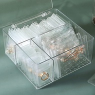 Jewelry Storage Book Fashion Fine Jewelry Organizer Anti-oxidation Bags Desktop Drawer Earrings Jewelry Organizer Packaging Box