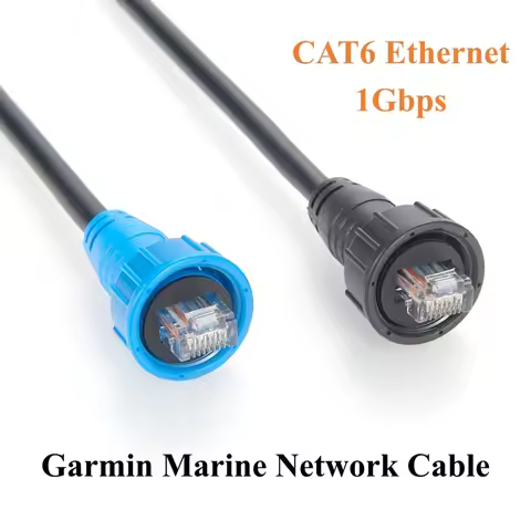 010-10550-00 Marine Network Cable for Garmin RJ45 CAT6 Male to Male Network Ethernet Cable for GPSMA