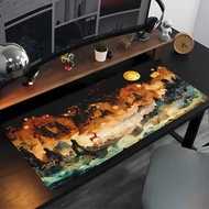 HD Wall painting Dunhuang Nine Colored Deer Large Gamer Mouse pad Control Deskmat Pc Gaming Setup Ac