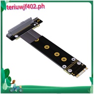 M. 2 NVMe SSD Adapter Cable 10CM M. 2 NVMe Key-M to U. 2 Solid State Extender Gen3 X4 SFF-8639