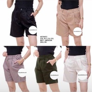 Celana Panjang Wanita Karet Pinggang/ Baggy Pants Serut/ Celana Kerja American Drill/ Baggy Kerut