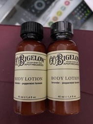 C.O. BIGELOW lotion , shower gel  (Lavender& Peppermint )