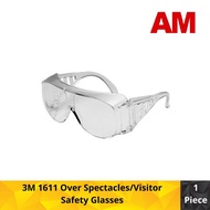 3M 1611 Over Spectacles/Visitor Safety Glasses