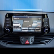 Tempered glass protector film For Hyundai i30 Fastback N 2018 2019 2020 8 inch Car GPS navigation An