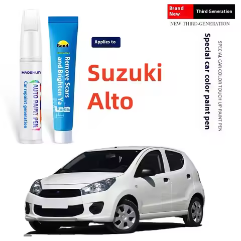 For Suzuki Alto 2004-2025 HA24 HA25 HA36 HA37 Paint Repair Pen Touch Up Scratch Remover DIY Auto Acc