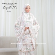 2 IN 1 ADULT PRAYER CLOTHES ARMANY SILK COQUETTE RIBBON