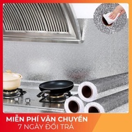 Easy to Clean Insulated Aluminum Kitchen Sticker 60 cm x 3 m