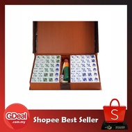 (888 LAMI) Real Poker 5kg Mahjong Board (Full White) - RUMMY