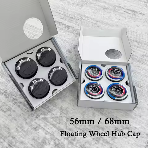 External accessories 56mm/68mm Floating Wheel Center Caps BMW E90 E91 E92 E93 F30 F10 F11 F04 E84 E8